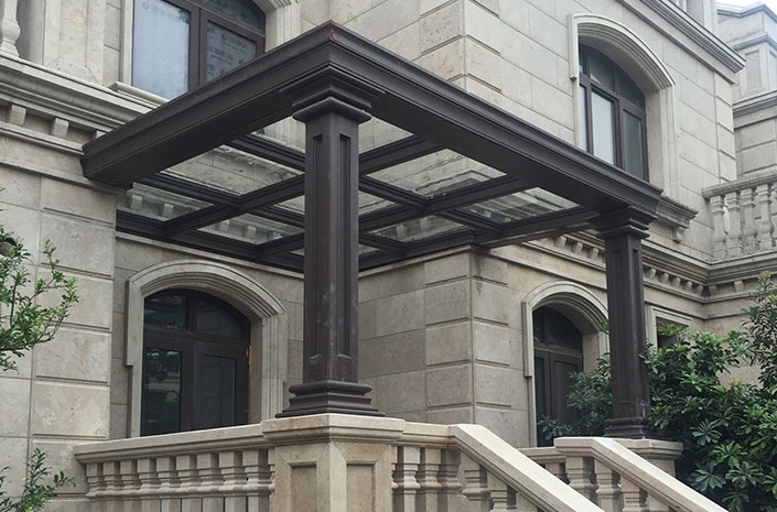 凯铭德别墅大门欧式阳光棚