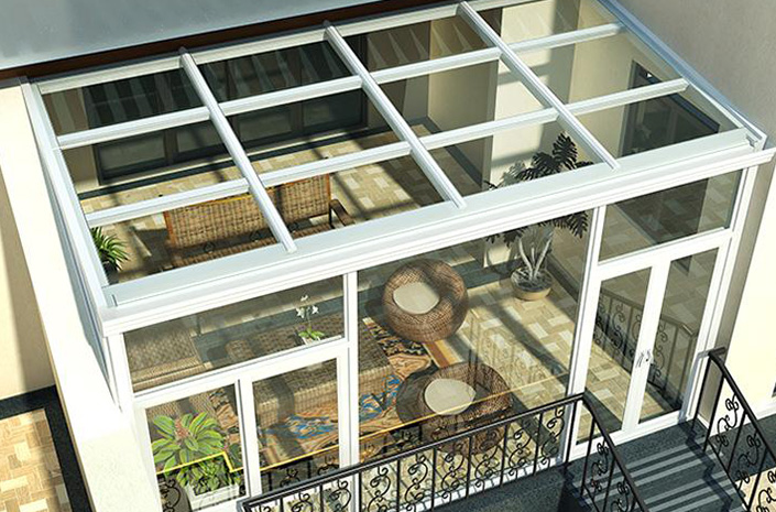 凯铭德铝钢复合阳光房