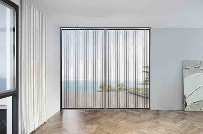 凯铭德高透网防护纱门